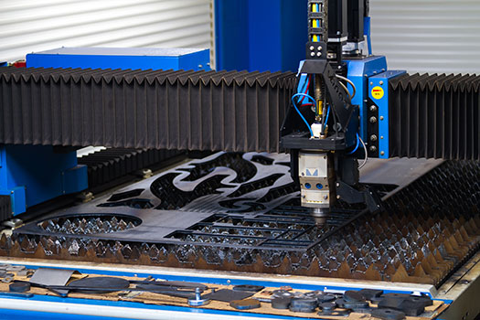 Precitec lézervágó egység